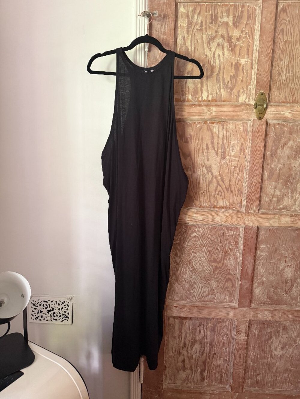 Cheap Monday Melinda Black Racerback Maxi Dress Plus Friendly NWOT